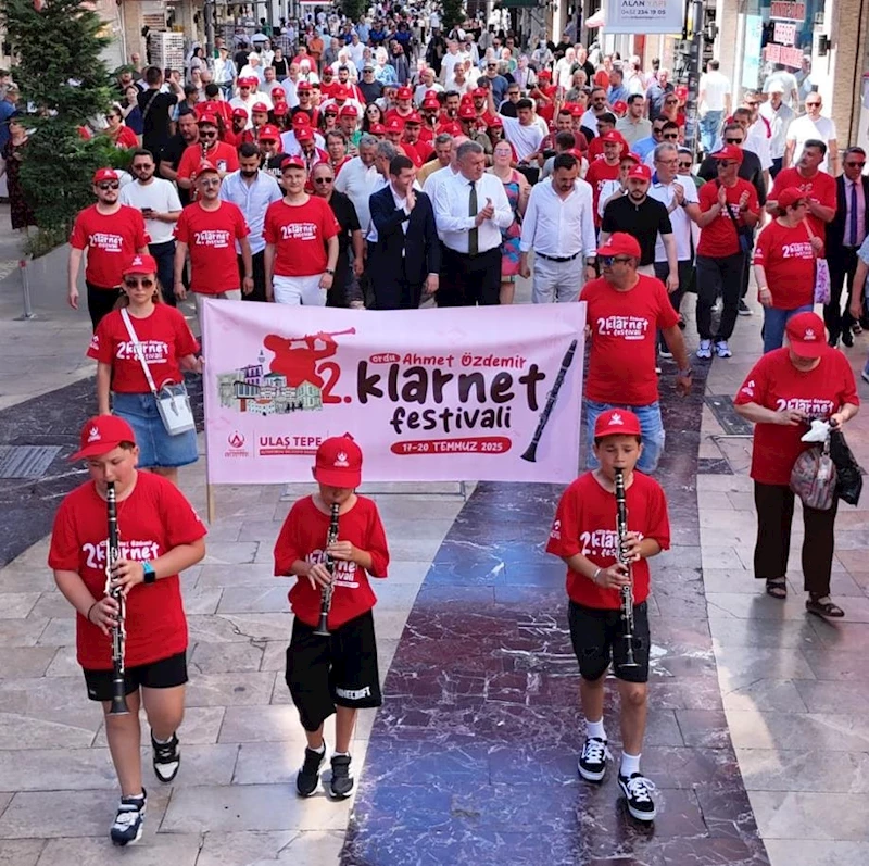 2. ORDU AHMET ÖZDEMİR KLARNET FESTİVALİ BAŞLADI