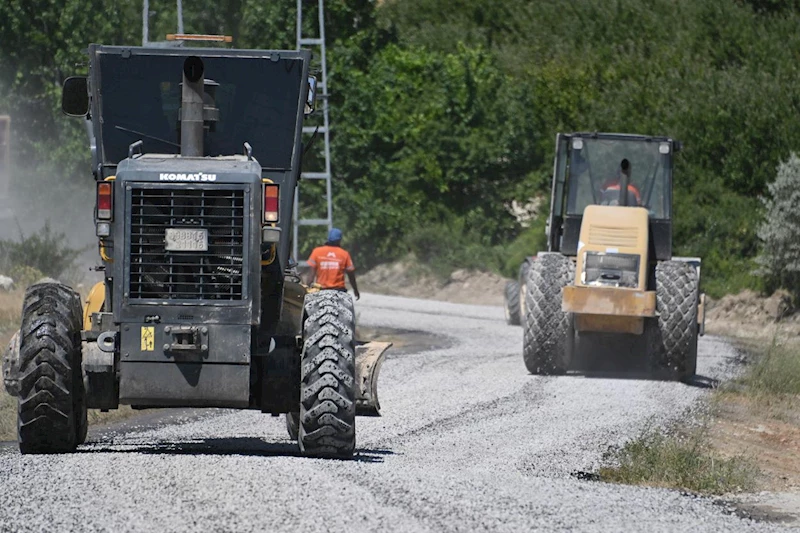 Gülnar Kırsalında Ulaşımın Kalitesi Büyükşehir İle Artıyor