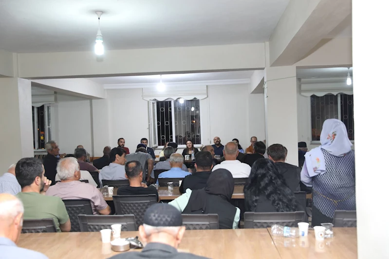 İpekyolu Belediyesi Yönetimi Yalı Mahallesi Sakinleriyle Bir Araya Geldi