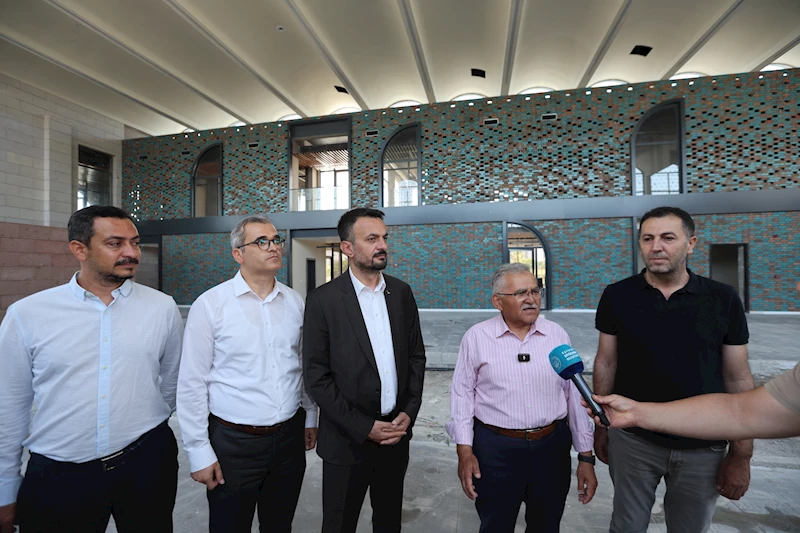 Başkan Büyükkılıç, Mimarsinan Kent Müzesi’nde Sona Gelinen Çalışmaları Yerinde İnceledi