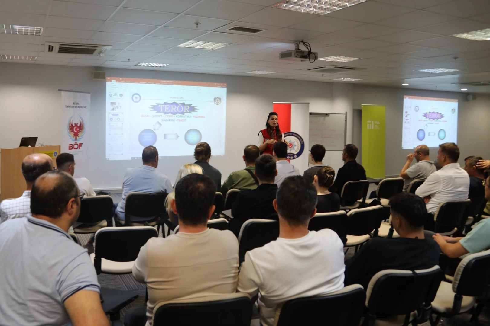 BURFAŞ personeline ‘diksiyon, iletişim ve asayiş’ eğitimi