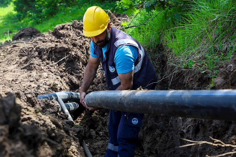 İkramiye Mahallesi’nin 4 bin metrelik içme suyu projesi tamamlandı