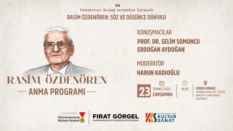 “Gül Yetiştiren Adam”a Vefa; Rasim Özdenören Vefatının Yıl Dönümünde Anılacak