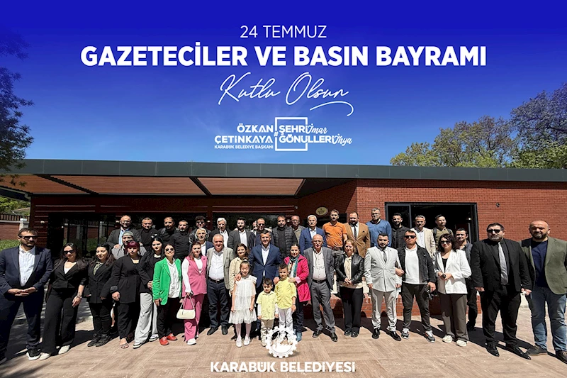 Başkan Çetinkaya’dan 24 Temmuz Gazeteciler ve Basın Bayramı Mesajı