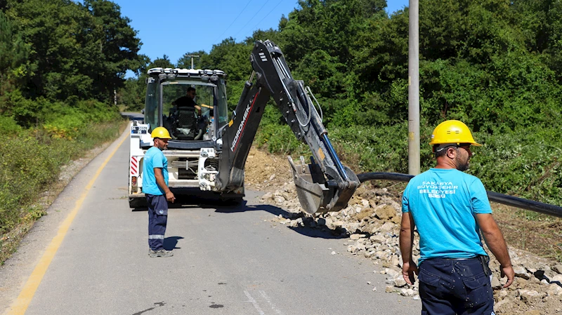 Başoğlu ve Arifağa Mahalleleri arasında su iletim kapasitesi artırılıyor