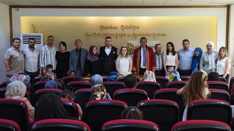 BAŞKANIMIZ, SİBEL KOÇ VE SELİM ARSLAN KARDEŞLERİMİZİN NİKAH AKDİNİ GERÇEKLEŞTİRDİ