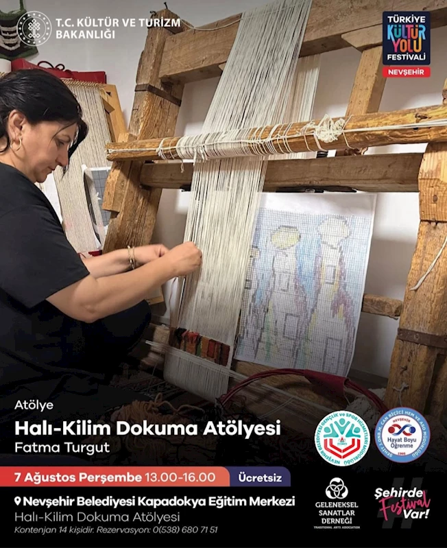 Halı - Kilim Dokuma Atölyesi’nde Kültürel Etkinlik