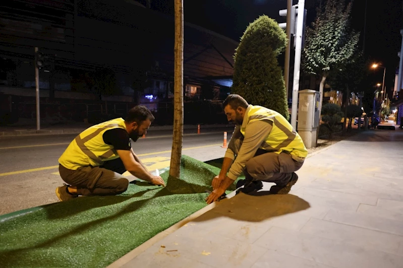 Park ve Bahçeler Müdürlüğü Yeşil Çevre Ve Sosyal Alanlar İçin Çalışıyor