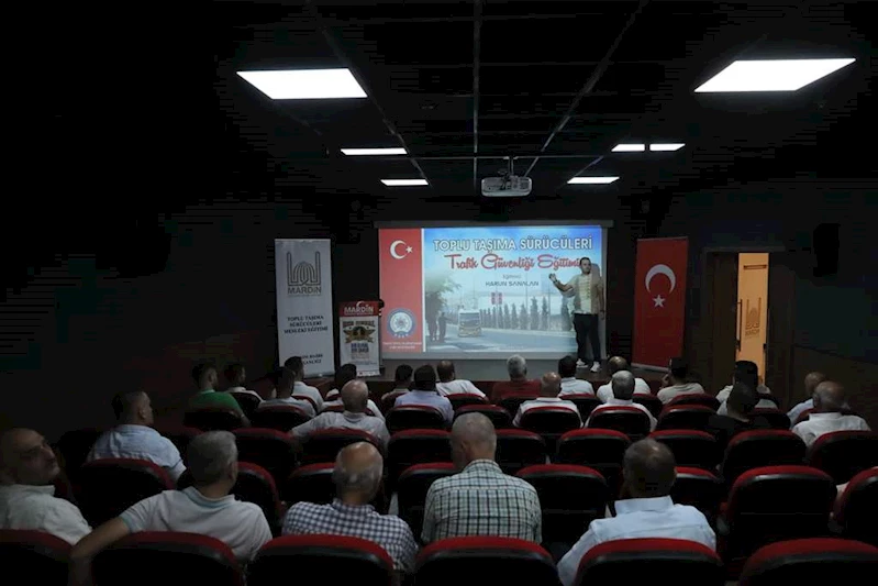 Mardin’de Toplu Taşıma Sürücülerine Mesleki Eğitim Semineri