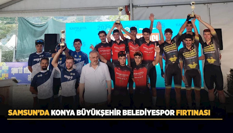 SAMSUN’DA KONYA BÜYÜKŞEHİR BELEDİYESPOR FIRTINASI