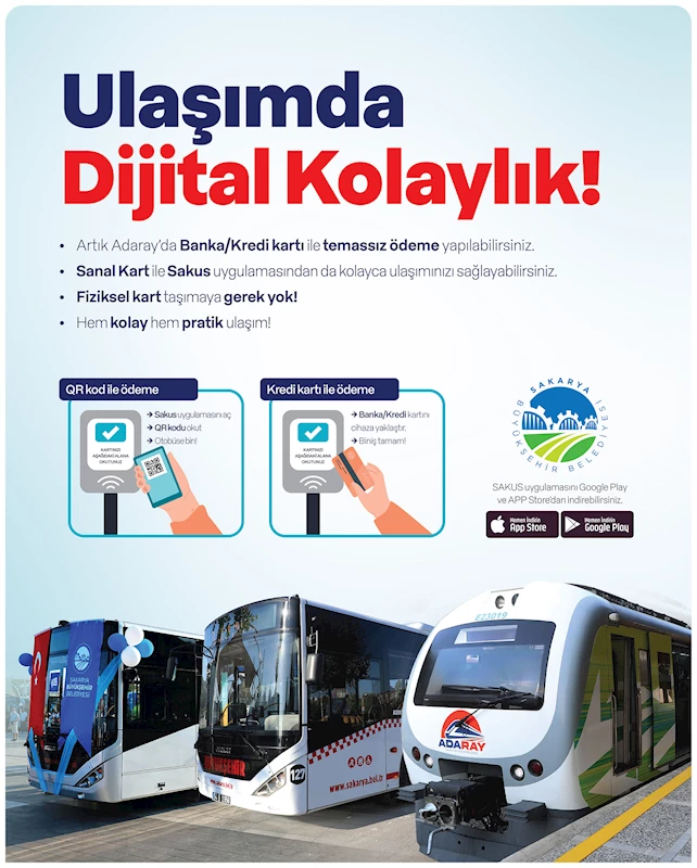 Büyükşehir’den ulaşımda dijital kolaylık