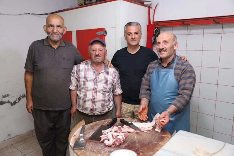 BAŞKANIMIZ YAYLACILIK YAPAN YOMRALI HEMŞEHRİLERİMİZİ ZİYARET ETTİ