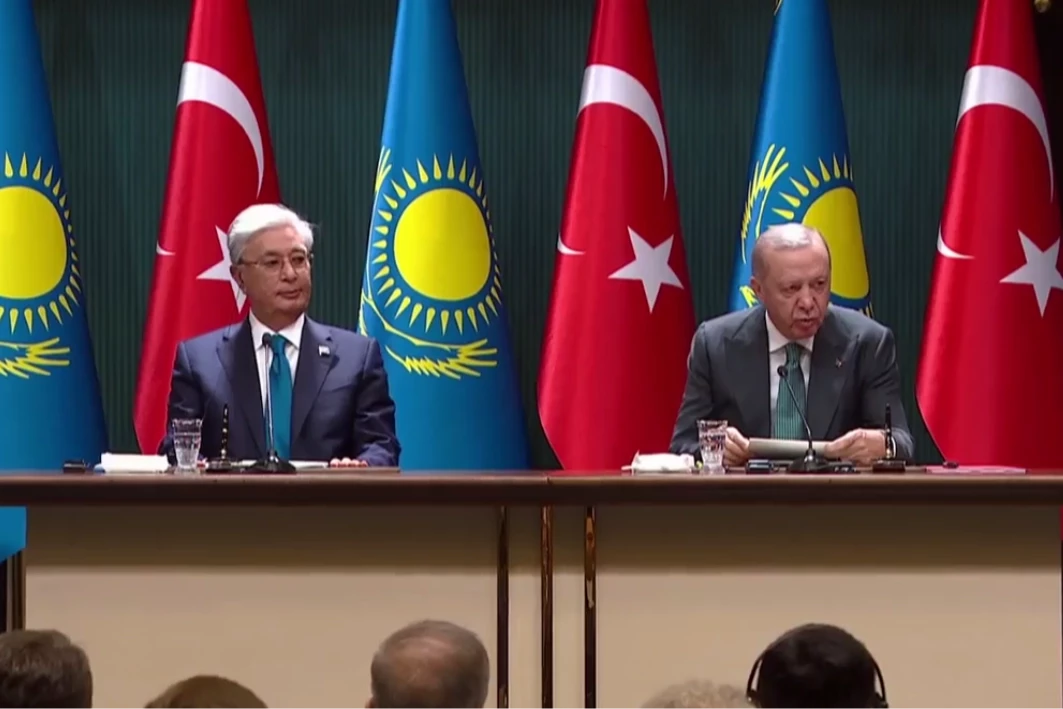 Erdoğan ve Tokayev’den enerji, savunma ve Filistin vurgusu