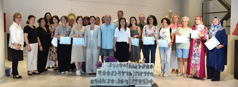 “Atık Cam Geri Dönüşüm Atölyesi” Dönem Sonu Sergisi Ziyarete Açıldı