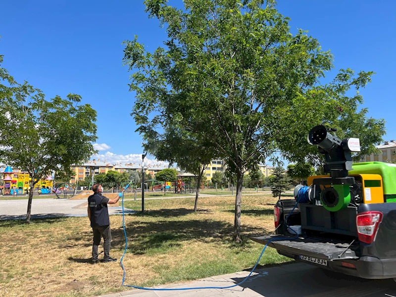 BİNGÖL BELEDİYESİ’NDEN KAPSAMLI İLAÇLAMA