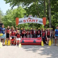 Bursa’da gençler rafting heyecanı yaşadı