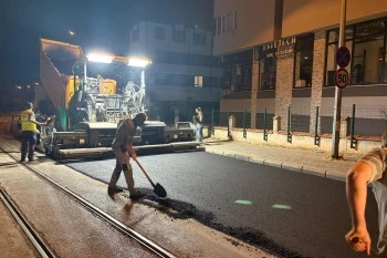 SALİH BOZOK CADDESİ’NDE ÇALIŞMALAR TAMAMLANDI