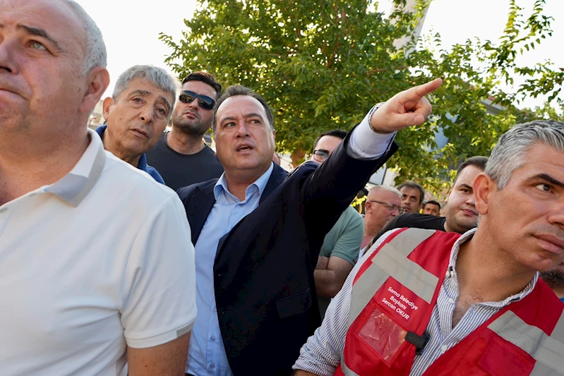 Başkan Dutlulu, Soma Yangınını Yerinde İnceledi