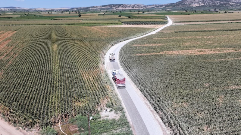 Halitpaşa-Lütfiye Yolunda Çalışmalar Tüm Hızıyla Sürüyor