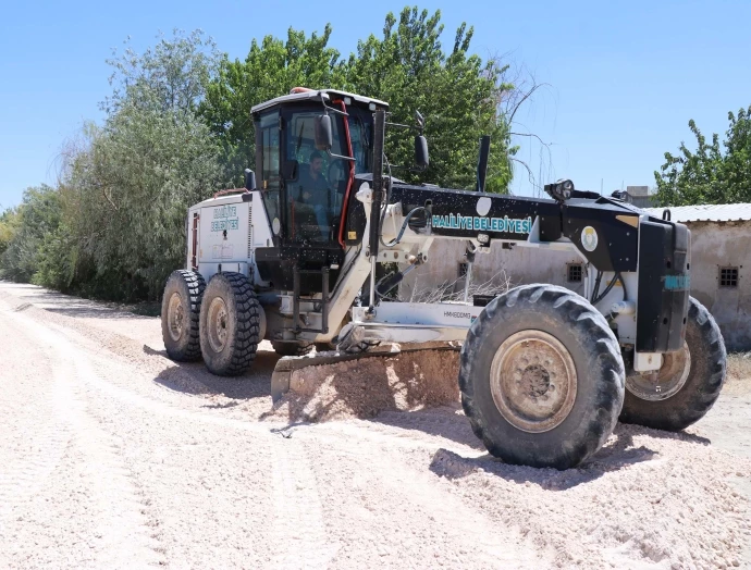 KIRSALDA ULAŞIM RAHATLIYOR: HALİLİYE BELEDİYESİ