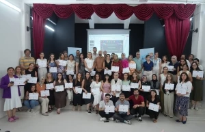 Zarokistanlarda görev alacak eğitmenlere sertifikaları verildi