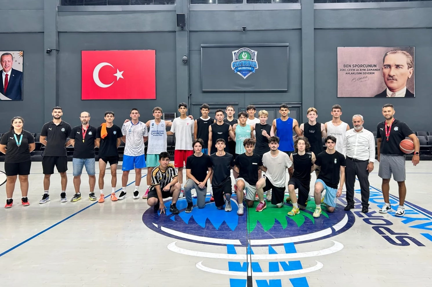 Çayırova’da geleceğin basketbolcuları seçildi
