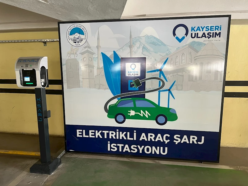 Kayseri Ulaşım A.Ş. Otoparklarına K-Şarj Desteğiyle Temiz Enerji Altyapısı