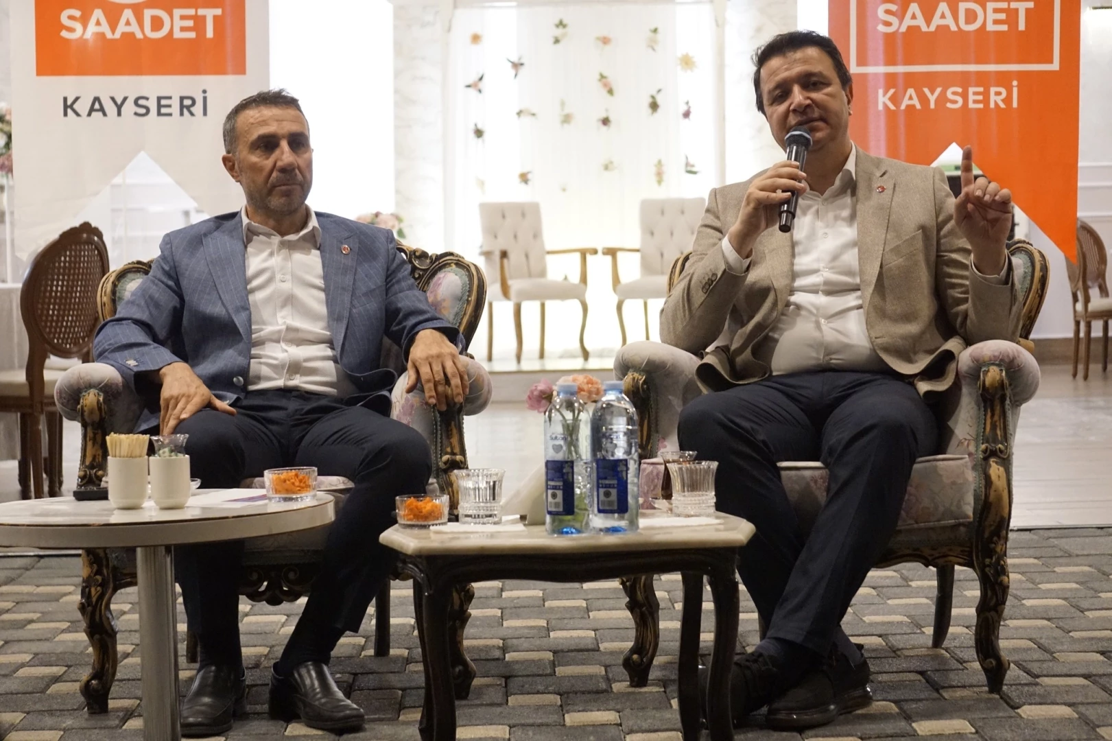 Saadet Partisi lideri Arıkan Kayseri