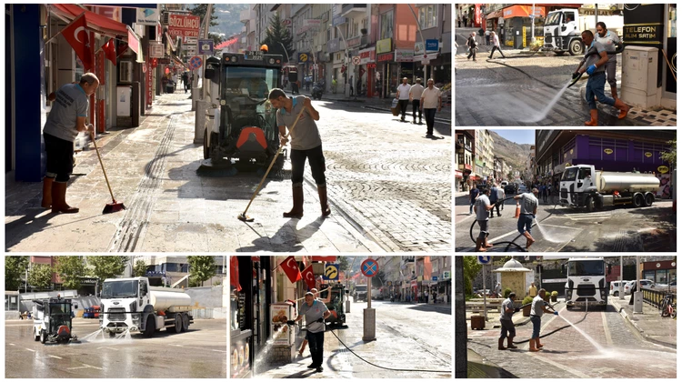 GÜMÜŞHANE’MİZİ HER YENİ GÜNE TERTEMİZ BİR ŞEKİLDE HAZIRLIYORUZ