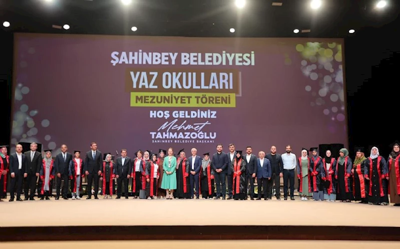 Şahinbey´de Mezuniyet Coşkusu