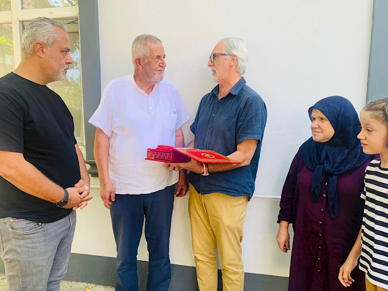 İZMİT BELEDİYESİNDEN KIBRIS GAZİSİNE VEFA ZİYARETİ