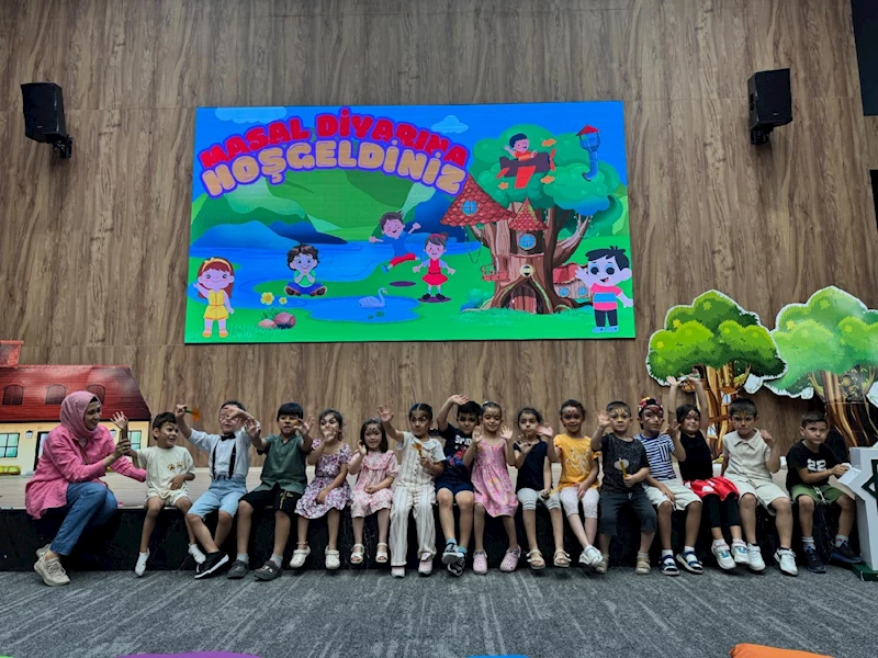 MİNİKLER “HOŞ KUBBE MASAL ATÖLYESİ”Nİ ÇOK SEVDİ