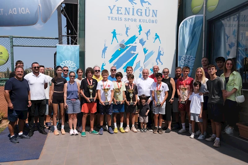 Nilüfer’de genç raketler mücadele etti