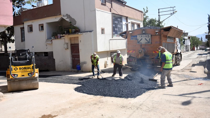 Namık Kemal’de Asfalt Çalışması Başladı