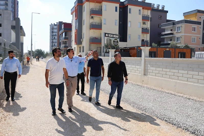 TOROSLAR’DA YENİ YOLLAR VATANDAŞIN HİZMETİNE SUNULUYOR