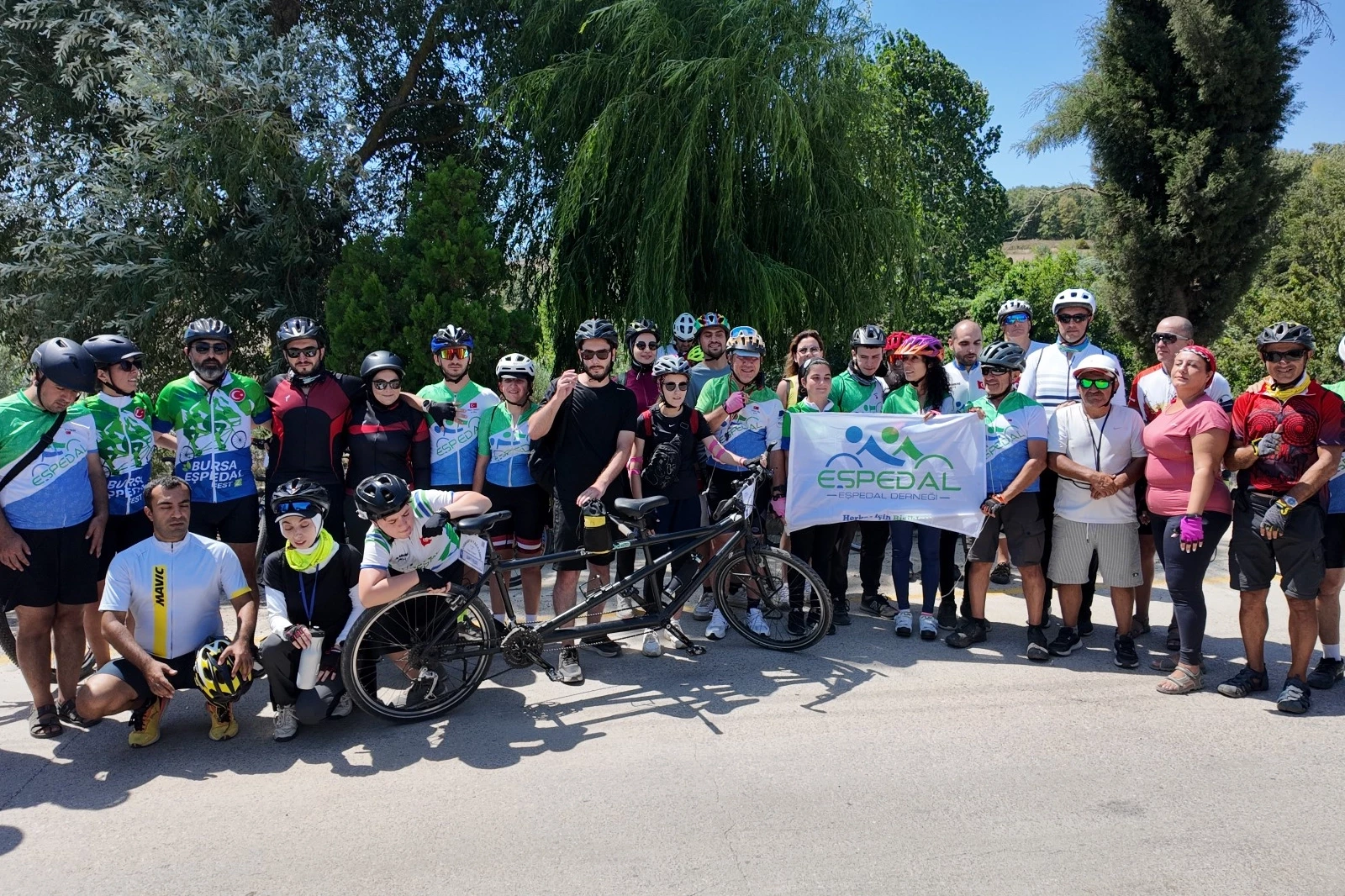 Tandem bisikletlerle Kocaeli