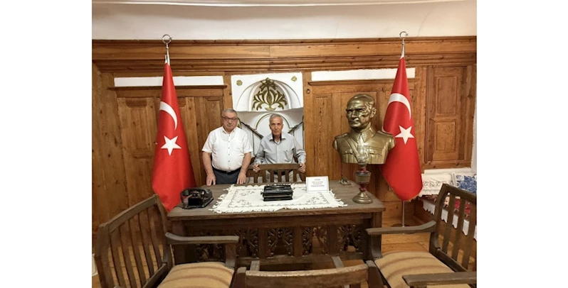 Gazeteci Yavuz Donat Şuhut’u ziyaret etti