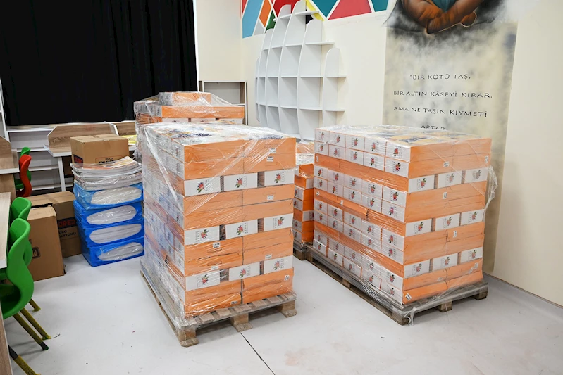 Kırtasiye malzemelerinin dağıtımı tamamlandı
