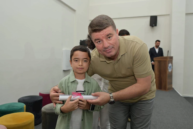 AKSARAY BELEDİYESİ ENGELSİZ YAŞAM MERKEZİ’NDE YAZ KURSLARI MEZUNİYET COŞKUSU