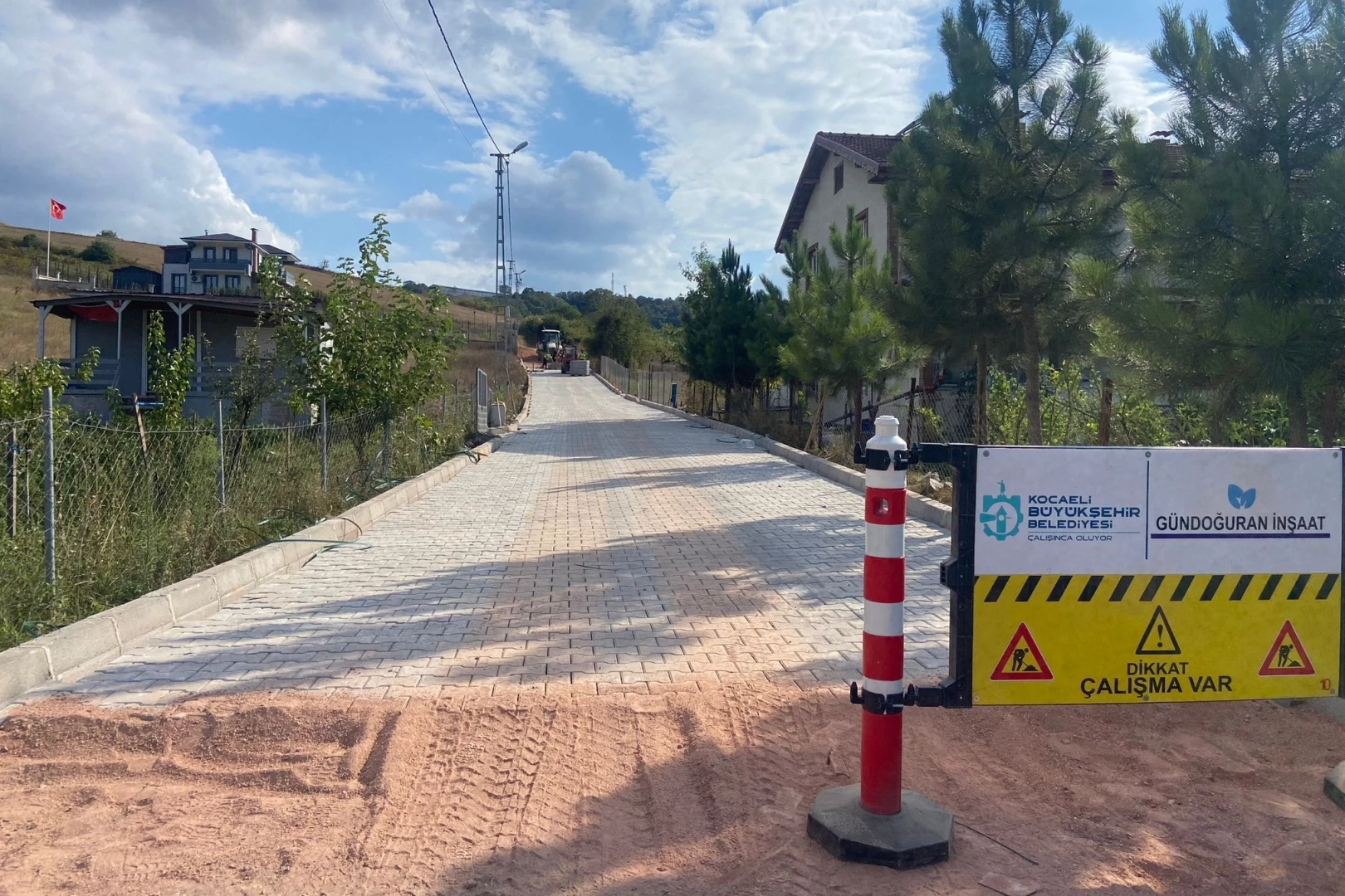 Kocaeli kırsalının yol kalitesi Büyükşehir