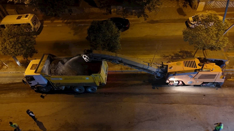 Ravza Caddesi’nde Yol Yenileme Çalışmaları Başladı