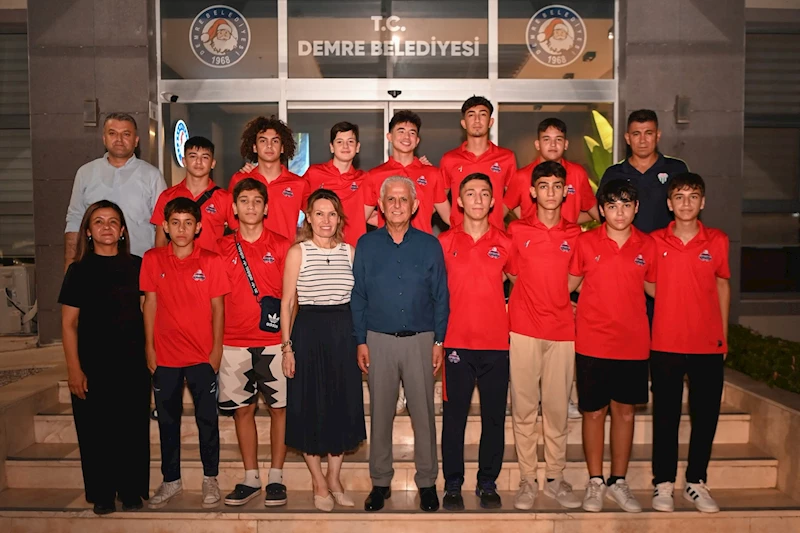 Demre’mizin adını uluslararası bir organizasyonda duyurmanın gururunu yaşıyoruz.