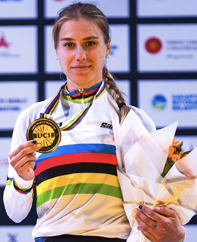 Dünya Şampiyonu bisikletçi Büyükşehir’de