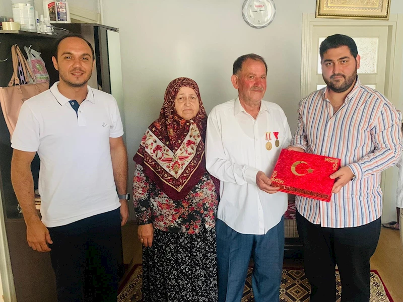 İZMİT BELEDİYESİ GAZİLERİMİZE VEFA ZİYARETLERİNE DEVAM EDİYOR