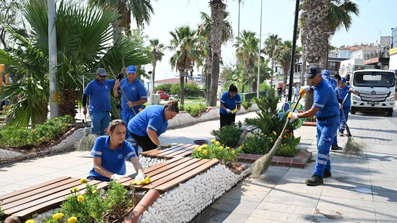 BAŞKAN ÇERÇİOĞLU’NDAN DİDİM’DE ÇEVRE VE PEYZAJ DÜZENLEMESİ