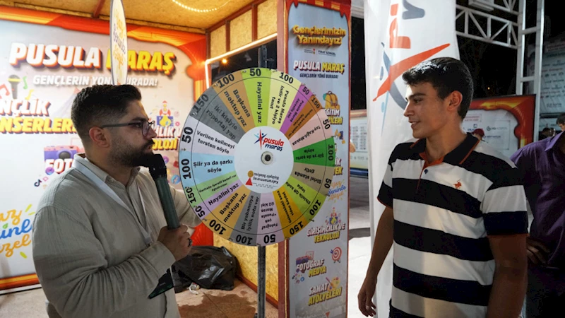 Pusula Maraş, Ağustos Fuarı’nda Gençliğin Yönünü Eğlenceye Çeviriyor