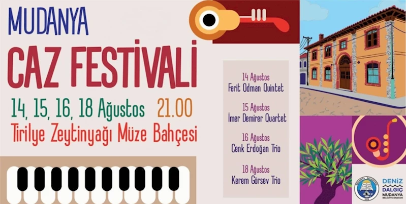 MUDANYA CAZ FESTİVALİ BAŞLIYOR