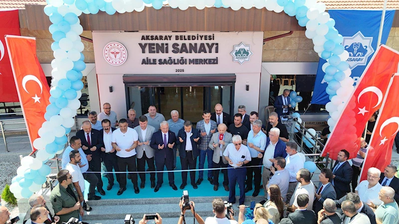 ASTİM AİLE SAĞLIĞI MERKEZİ HİZMETE AÇILDI