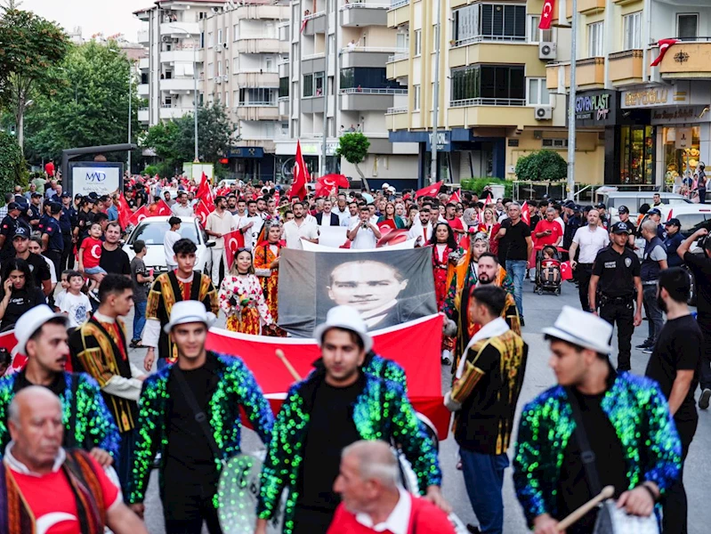 ŞEHİTKAMİL’DE 30 AĞUSTOS ZAFER BAYRAMI COŞKUYLA KUTLANDI