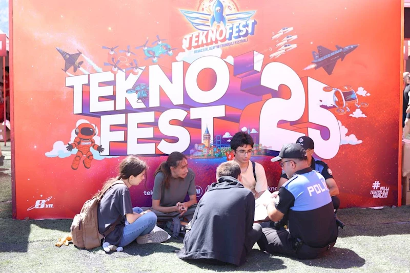 TEKNOFEST Gökçeada’da Emniyet Personeli Görev Başında
